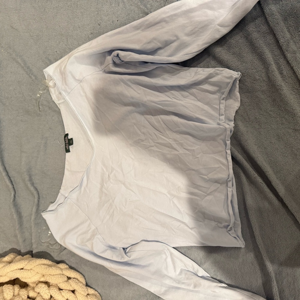 Wild Fable Sky Blue Long Sleeve Shirt